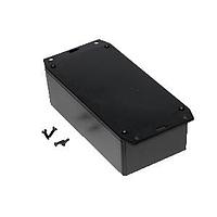 Hammond Manufacturing 1591XXDFLBK Flanged Enclosure FR ABS w/Flanged Lid 6x3.2x1.8" Black