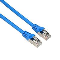 Amphenol Cables on Demand MP-6ARJ45SNNB-010 Cat 6a CAT6A SHLD RJ45 BLUE 10'