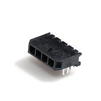 Molex 43650-0404 Shrouded 3MM SR RA 4P SMT HDR AU W/METAL RET CLIP