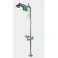 Emergency eyewash device