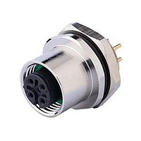 Same Sky (formerly CUI Devices) CDM1208-08A-FP-R9-67 Straight M12 Female Panel mount,  PCB Type,  Rear Fastened PG9?ACode 8PIN , Screw Copper alloy