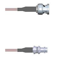 Amphenol Custom Cable Q-0O00R000S072i RF Cable Assemblies BNC-SP/HDBNC-SJB G179 72I