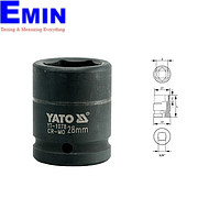 Yato YT-1078 Hexagonal impact socket 3/4" (28mm)