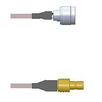 Amphenol Custom Cable Q-2H03J0001018i RF Cable Assemblies N-SP/SMB-SJ G178 18I