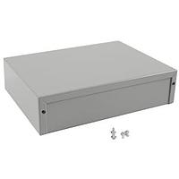 Hammond Manufacturing 1412RR Utility Utility Enclosure - 8.0 x 6.0 x 2.0" - Grey Steel