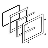 SCHNEIDER HMIZGCO1 TFT Displays Panel Cut-out Adapter for XBTGT4xxx-HMIDT351