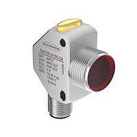 Banner Engineering Q3XTBLD100-Q8 Photoelectric Sensors Q3XT Series: Laser Diffuse with BGS; Range: 100 mm; Input: 10-30 V dc; Outputs: Bipolar: 1 NPN; 1 PNP; 5-pin M12 Integral QD