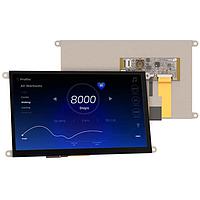 4D Systems ESP32-90CT Intelligent Display Module Size 9.0" use an RGB Interface between the ESP32-S3R8 Processor, and the 800x480 resolution TFT LCD Displays, Capacitive