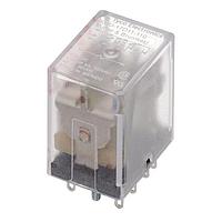 AMP Connectors - TE Connectivity KHU-17D11-110 Standard Relay 4PDT 3A 110VDC 11KOhm Socket