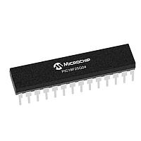Microchip Technology PIC18F25Q24-E/SP Microcontrollers 32KB Flash, 2KB RAM, 512bytes EEPROM, MVIO, 10b ADC2, 8b DAC, ACP, Comp, PWM,