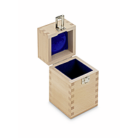 KERN 317-130-100 Wooden box for individual weights (Cylindrical/compact, 5 kg)