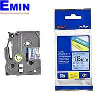 BROTHER TZe-541 Brother TZe-541 Tape Black on Blue (18mm)