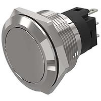EAO 82-6551.1000 Anti-Vandal 82-6551.1000.pushbutton.momentary.22 mm.aluminium natural.flush/flat.no LED.no colour.no LED.soldering terminal