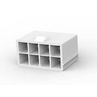 AMP Connectors - TE Connectivity 1586768-8 Headers & Wire Housings 8P VERT PIN HDR DUAL GLOW WIRE