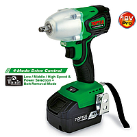 TOPTUL KPA-1237 3/8" DR.Brushless Cordless Impact Wrench (120Nm / 240Nm / 366Nm)