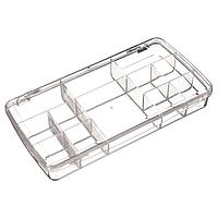 Flambeau DB204 Multiple Compartment 12-Compartment Box 8 7/16" X 4 1/4" X 1 3/16" (21.43 x 10.80 x 3.02 cm)