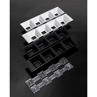 Ledil C18407_DAISY-4X1-SHD-MET Shaded Lens METAL GLOSS SHADE ONLY LENS SOLD SEPARATELY