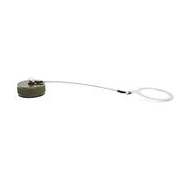 Amphenol PCD D38999/33J25R Receptacles Dust Cap Composite Receptacle W/SS Rope CAD