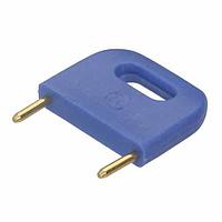 Harwin D3089-97 Shorting Links SHORTING LINK PLUG BLUE INSULATED