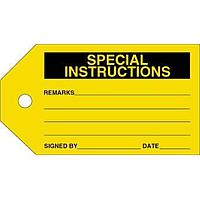 AMP Connectors - TE Connectivity QMT214 Labels TAG SPECIAL INSTR Sold by Pack of 100