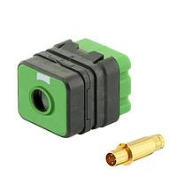 Eaton Souriau-Sunbank 8MQ2M01L28PAS Modular Connectors - Push Pull MQuick module, unsealed, with male crimp contacts, delivered with cap