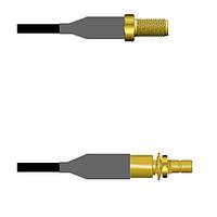 Amphenol Custom Cable Q-2Z03Q0008084i RF Cable Assemblies SMA-SJ/SMB-SJB RG58 84I