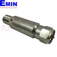 Fairview SA4F75-06  6 dB Fixed Attenuator 75 Ohm F Male To 75 Ohm F Female Up To 4 GHz Rated To 0.25 Watts With Brass Tri-Metal Body