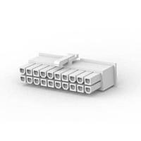 AMP Connectors - TE Connectivity 2-1969614-0 Wire Housings 20P 2ROW NAT V0 RCPT HOUSING