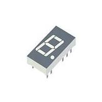 Kingbright SA04-12CGKWA LED Displays .4" SINGLE DIGIT GRN LED DISPLAY