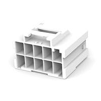 AMP Connectors - TE Connectivity 1-1971774-5 Wire Housings 2x5 cap housing Key A free hang nat