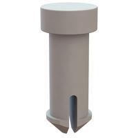 Essentra Components 27PIF0126 Push-In Push In Fastener, .350 Hole, .768 Panel Thk