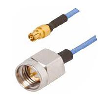Amphenol Times Microwave Systems PT047-SM-MSMPFR-12.0I RF Cable Assemblies PT-047 cable assembly, SMA male to SMPM female right angle, 12.0 in.