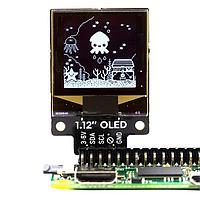 Pimoroni PIM374 Breakout Boards 1.12" Mono OLED (128x128, white/black) Breakout - I2C