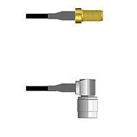 Amphenol Custom Cable Q-7104T0003012i RF Cable Assemblies SMA-SJ/TNC-RP G174 12I