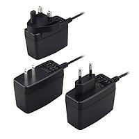 Cincon TRE25150-E-11G13-Level-VI Fixed Plugs Switching Adapter, Level VI, Wallmount, 25 Watt, 90-264VAC Input, 15VDC Output, 1.67A, 5.5x2.1x12mm Straight, DC Cable 1800mm with Ferrite Core, UL1571 with OVP