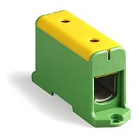 Molex 201606-0640 Fixed Terminal Blocks HC UNVCLP 380A 1CKT GRY/GRY SRW MNT