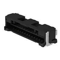 Molex 213226-1571 Receptacle CLIK-Mate1.5mm SR RA SMT AU .76 15Ckt BLK