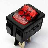 CW Industries GRL-4011-1600 Rocker Switches SPST 16A ILLUM RED