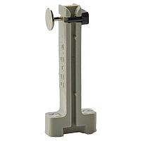 Essentra Components VMCG-90-MPBK-K Vertical, Type 1 Card Guide,Vert Mnt,Grey,90MM Hgt