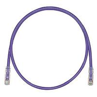 Panduit UTPSP4MVLY Cat 6 Copper Patch Cord, Cat 6, Violet UTP Cab