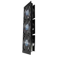 Orion Fans ODT304 DC Fans DC Fan Tray, 1U, 3 Unit, 48VDC, 372.3CFM, 19x19x1.75 Inch