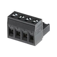 Molex 39530-0004 Plugs 5.08MM EURO PLUG RA BLK 4CKT