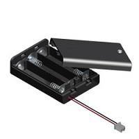 Keystone Electronics 2487CN Battery Holders 3 AA CELL DENSIPAK W/PC CONNECTOR