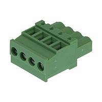 Molex 39533-7004 Plugs 5.08MM EURO PLUG VER UG VERT RWE GRN 4CKT