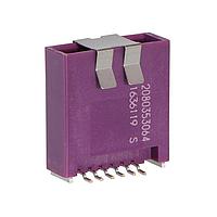 Molex 208035-3064 Headers CONNTAK50 HDR 06P KEY D VT SMT