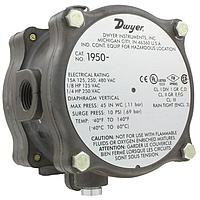 Dwyer 1950P-2-2F Explosion-Proof Differential Pressure Switch, Weatherproof, 0.03-20 inH2O (Differential, 2 psi, NPT Female, 1/8 in, IP54, NEMA Type 3, NEMA Type 7, NEMA Type 9)