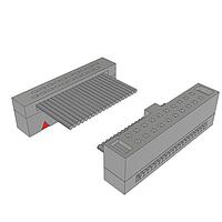 Samtec FFSD-10-D-04.00-01-N-R IDC Socket Cable .050" Low Profile Tiger Eye  IDC Ribbon Cable Assembly