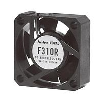 Nidec Components F310R-12LC Brushless Brushless DC Fan, 30 X 30 X 10mm, 12V DC, .09m3/min Air flow, 23 Pa Static pressure, 17db Noise, 1 sleeve bearing
