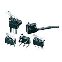 Omron Electronics D2SW-P01L2D Subminiature 0.1A 125VAC 30VDC SPDT Hinge Roller