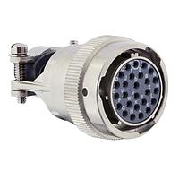 Eaton Souriau-Sunbank 851-02E83P50 Receptacles 3P RECEPT SZ 8 SQ FLANGE PANEL MT